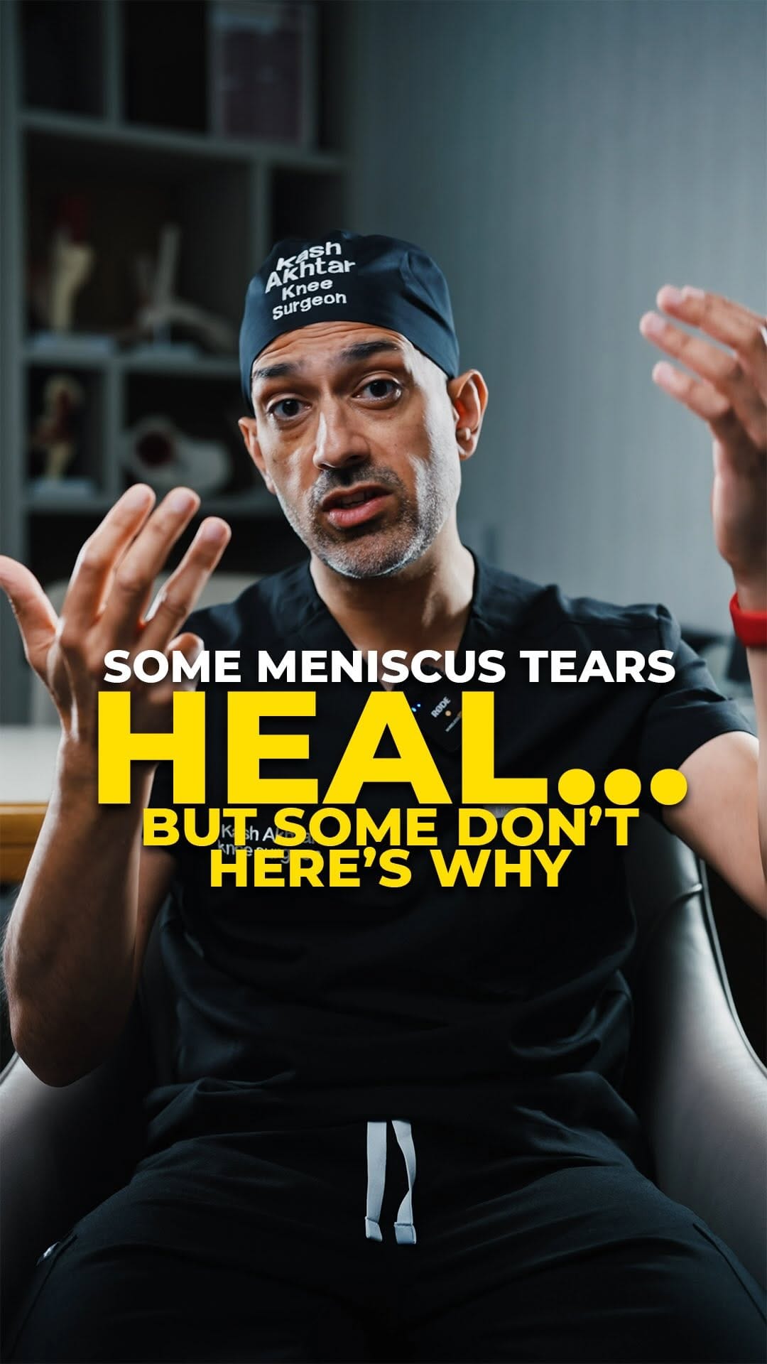 Post 10 by Dr Kash Akhtar | ACL, Meniscus, Cartilage on Instagram (video)