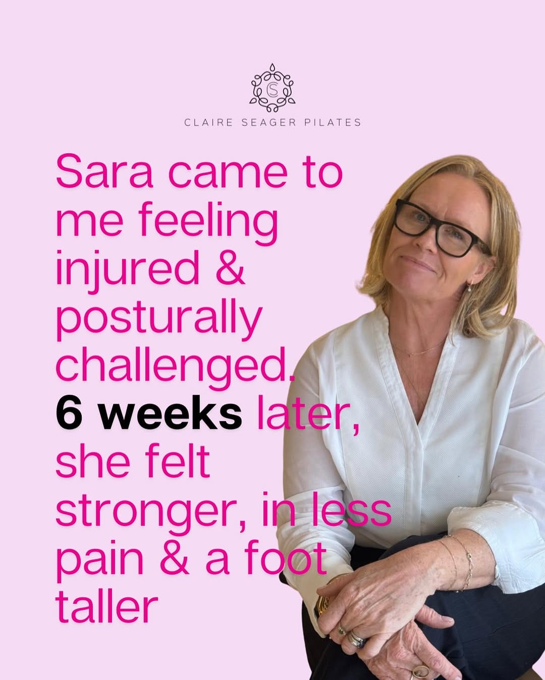 Post 1 by Claire Seager Pilates on Instagram (image)