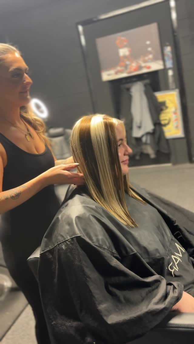 Post 1 by Solihull Hairdresser on Instagram (video)