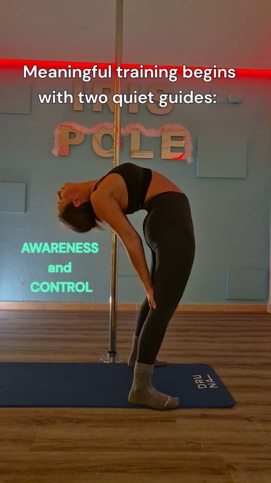 Post 6 by Marina Iris | Pole / Flow / Flex Instructor on Instagram (video)
