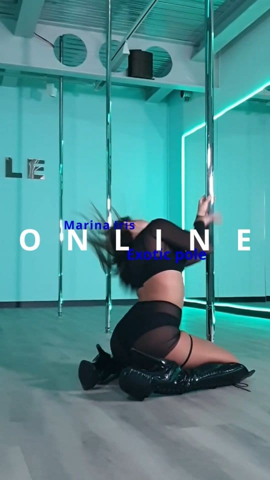 Post 10 by Marina Iris | Pole / Flow / Flex Instructor on Instagram (video)