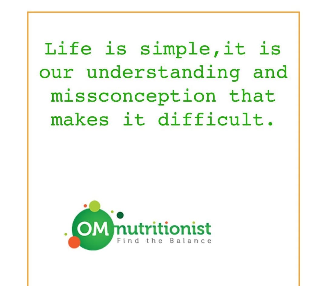 Post 2 by OM Nutritionist on Instagram (image)