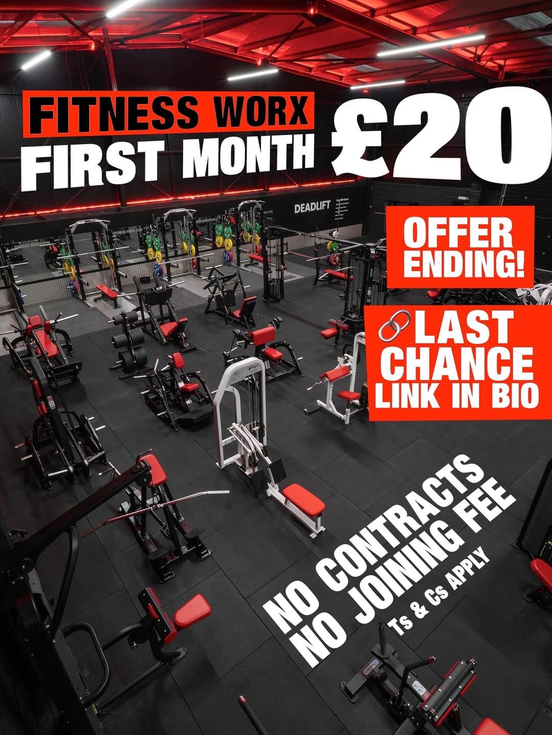 Post 4 by Fitness Worx Gym on Instagram (image)