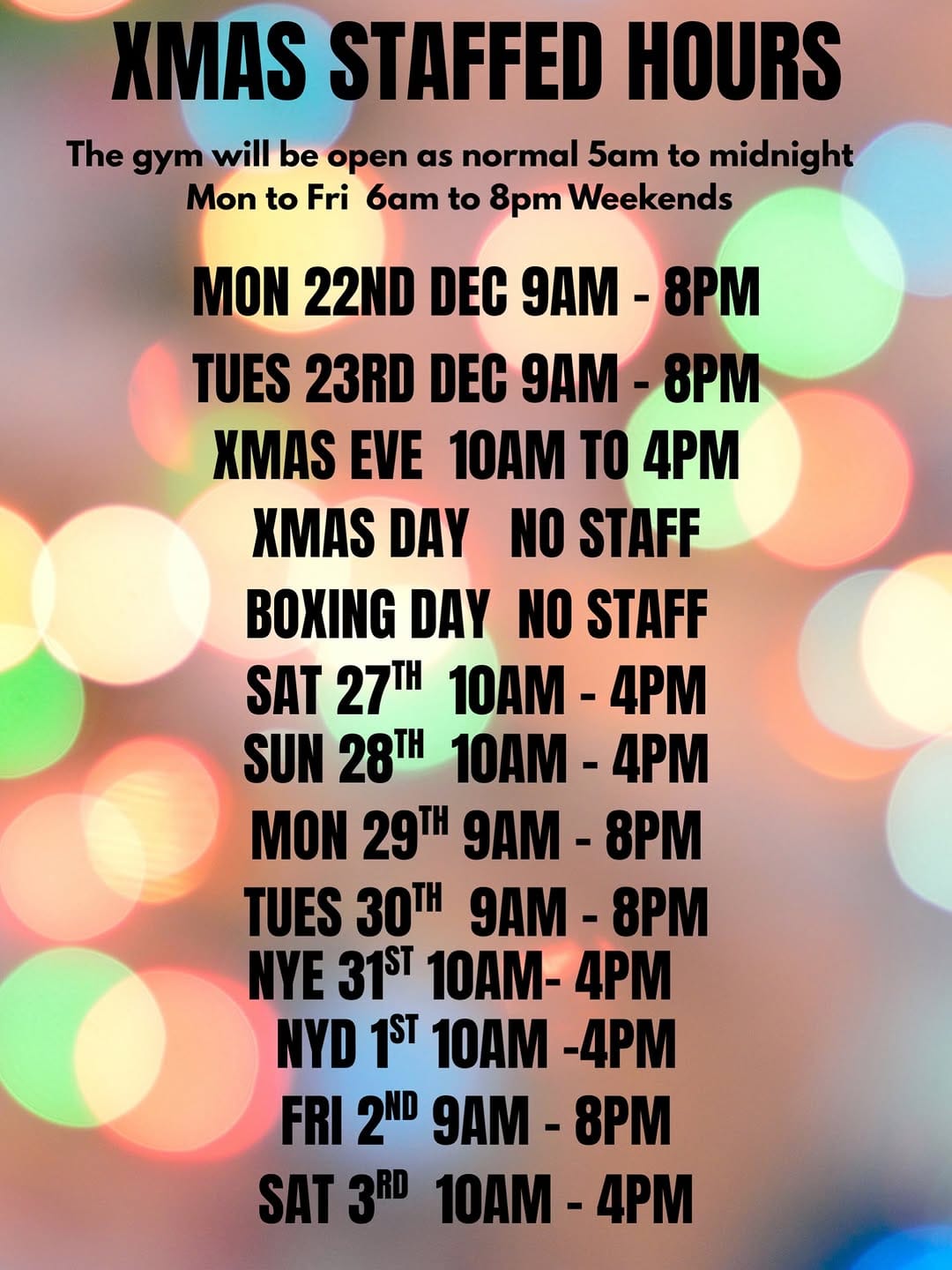 Post 4 by Ultimate Fitness Birmingham on Instagram (image)