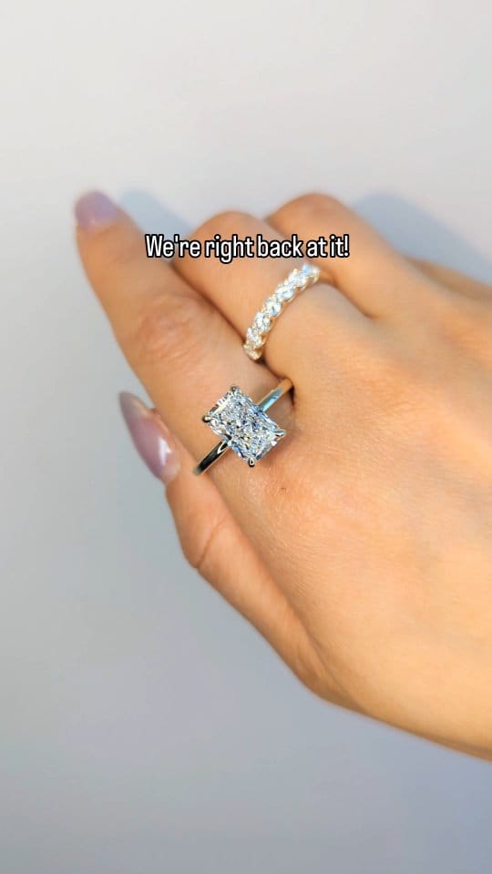 Post 5 by Spence Diamonds | Engagement Rings on Instagram (video)