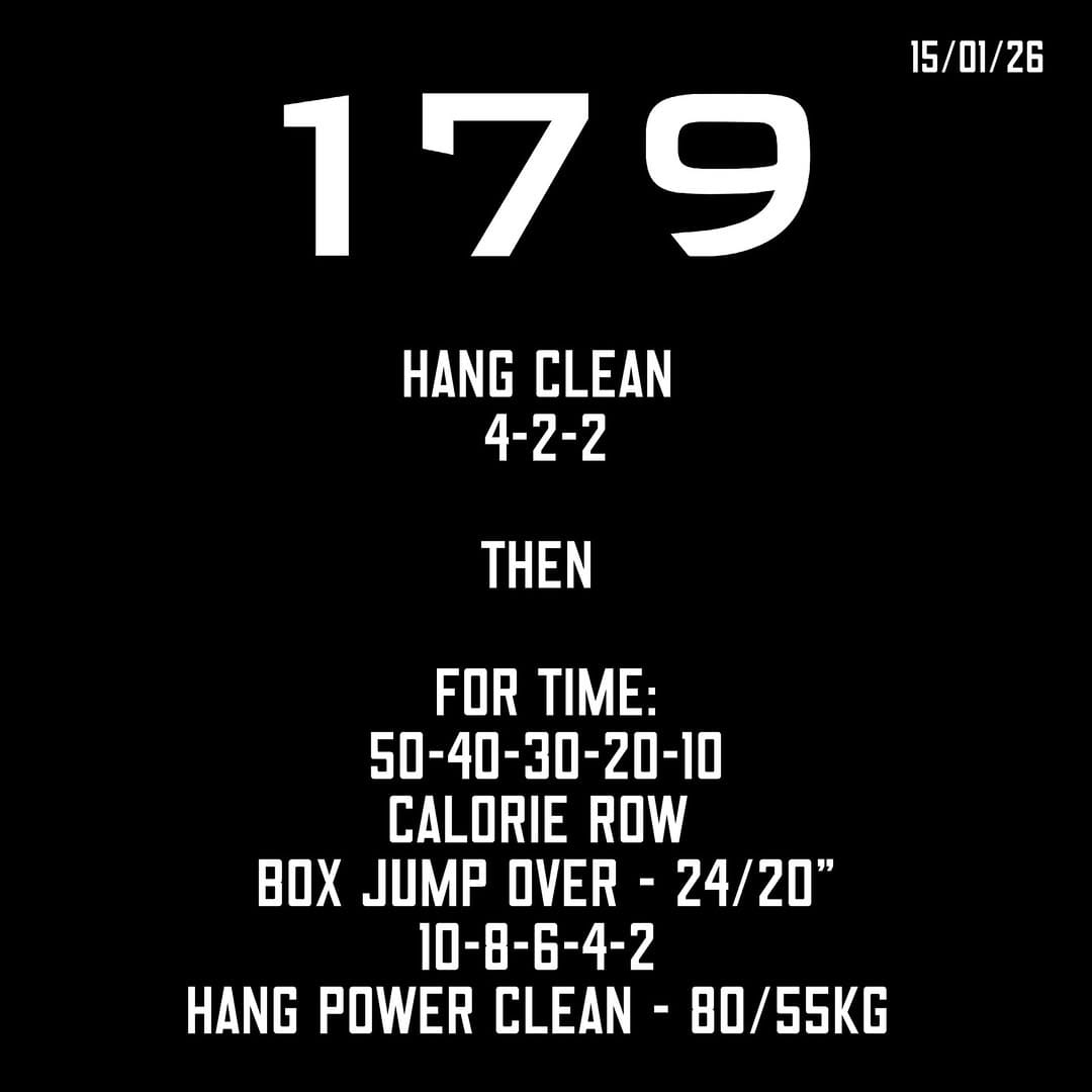 Post 6 by 179 CrossFit on Instagram (image)