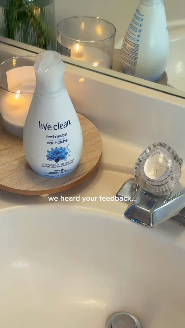Post 10 by Live Clean® Live Happy on Instagram (video)