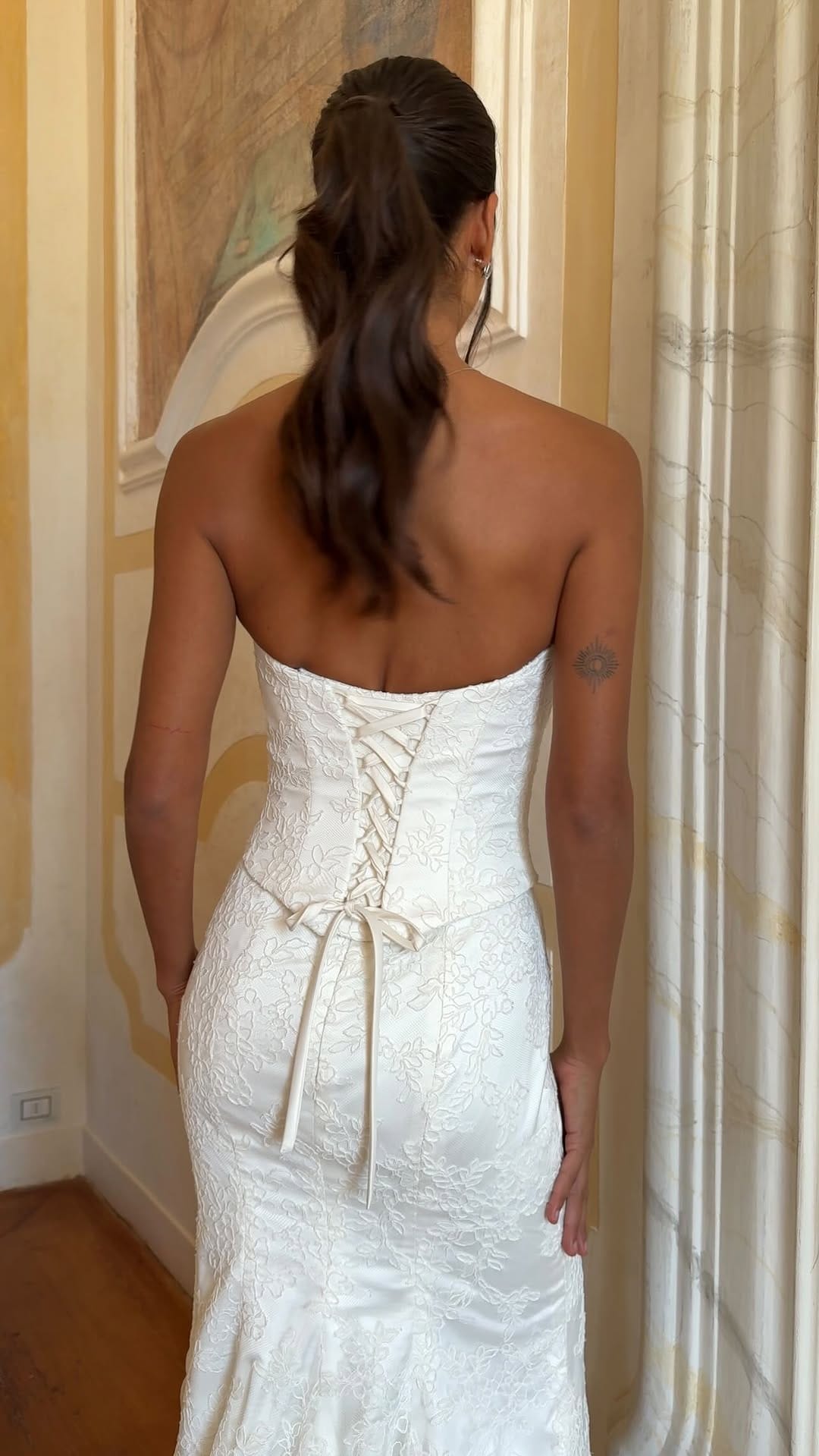 Post 4 by LAUDAE | Contemporary bridal design on Instagram (video)