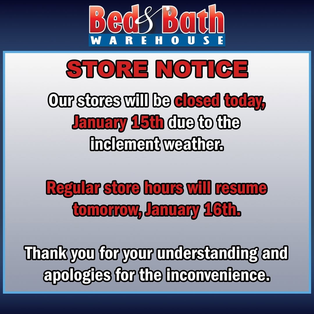Post 2 by Bed and Bath Warehouse on Instagram (image)