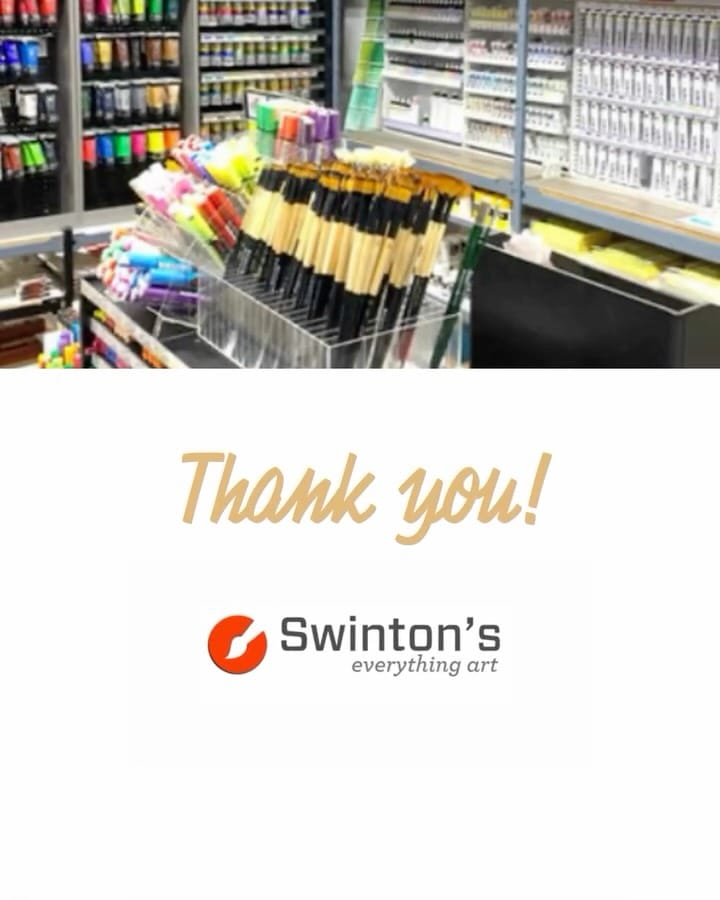 Post 6 by Swintons Art | Art Store on Instagram (video)