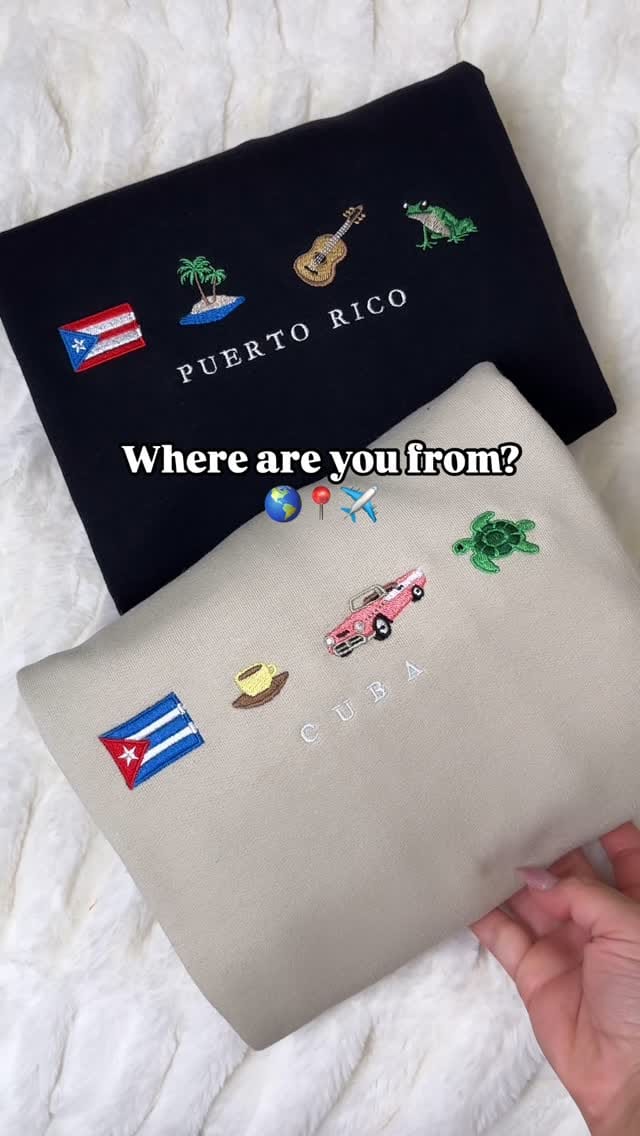 Post 2 by Bea | Custom Embroidery Shop on Instagram (video)