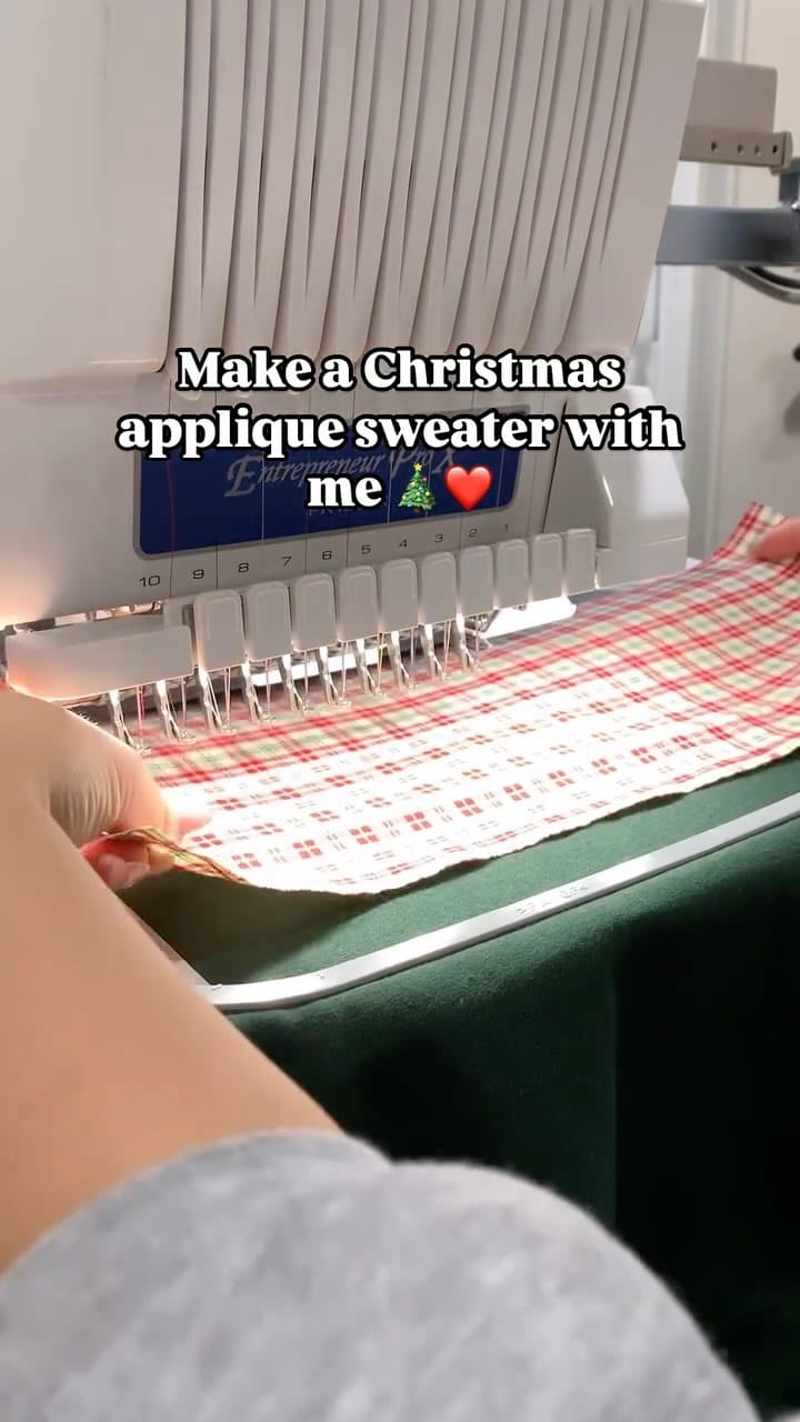 Post 5 by Bea | Custom Embroidery Shop on Instagram (video)