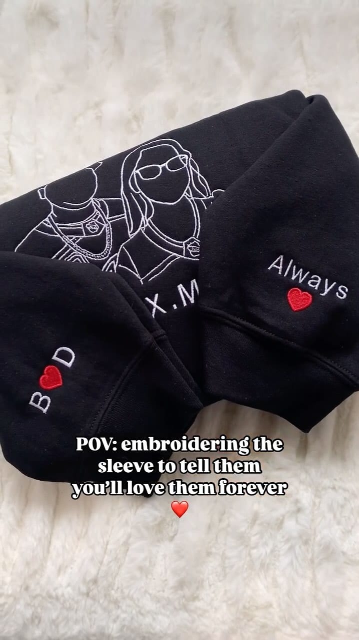 Post 10 by Bea | Custom Embroidery Shop on Instagram (video)