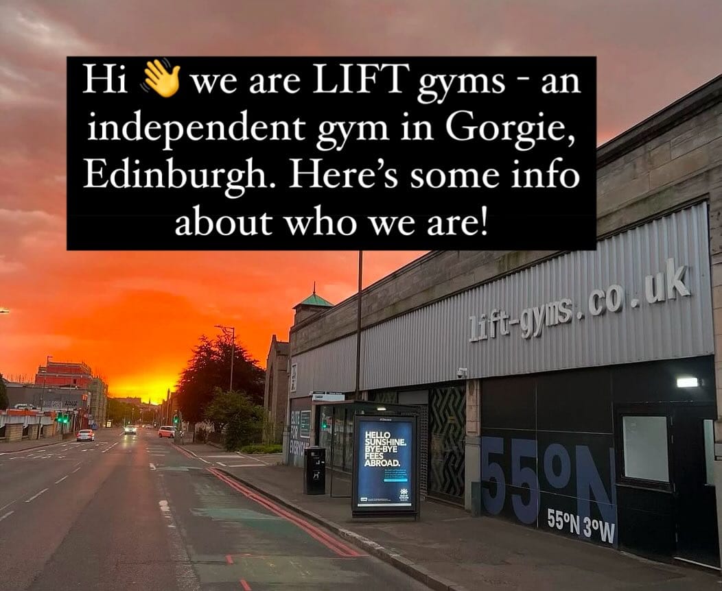 Post 8 by LIFT Gyms UK | EDINBURGH on Instagram (carousel)