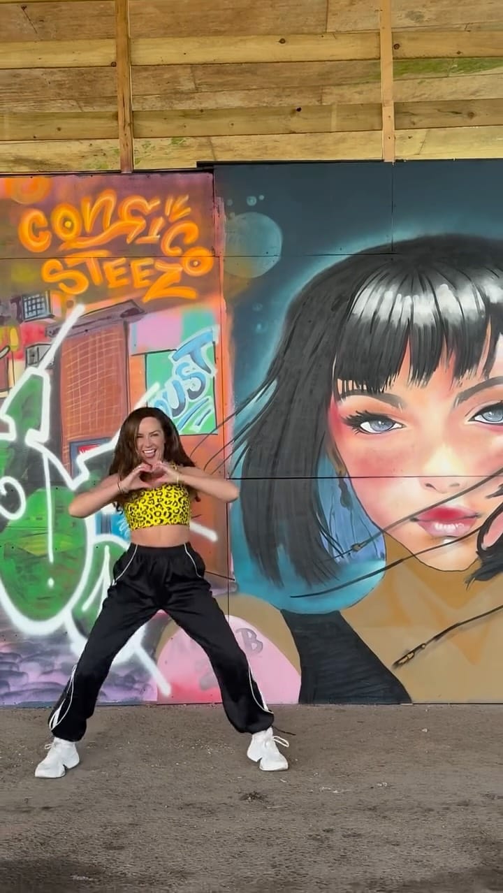 Post 3 by Amy Smith | Dance Fitness Instructor on Instagram (video)