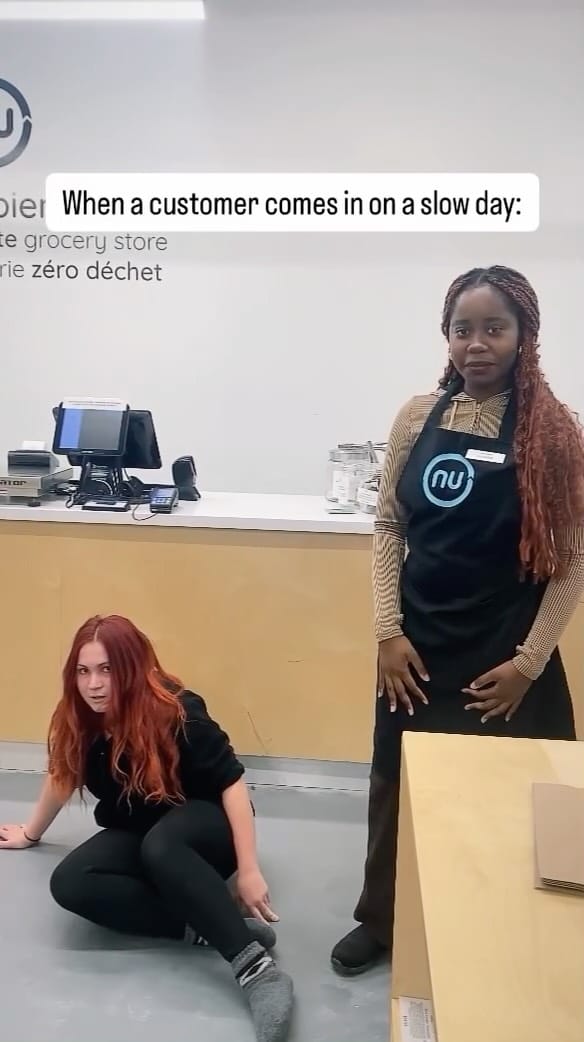 Post 3 by NU Grocery • zero waste grocery store on Instagram (video)