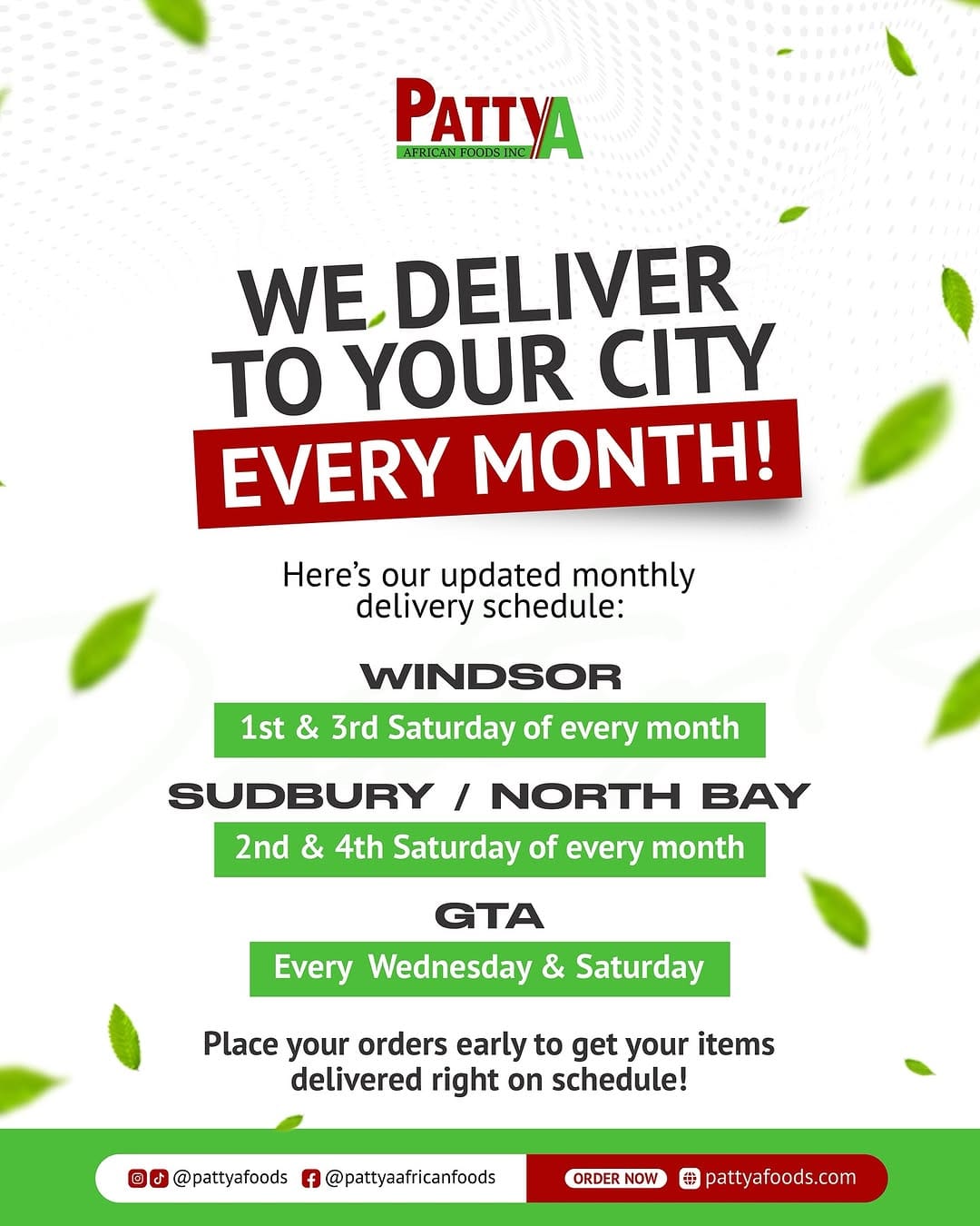 Post 10 by AFRICAN GROCERY STORE IN CANADA on Instagram (image)