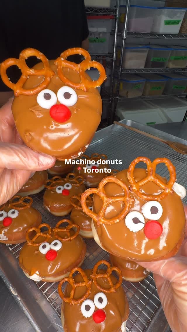 Post 8 by MACHINO DONUTS Toronto on Instagram (video)