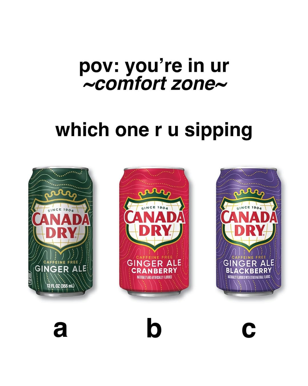 Post 8 by Canada Dry on Instagram (image)