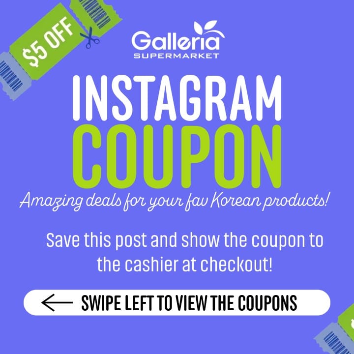 Post 5 by Galleria Supermarket on Instagram (carousel)
