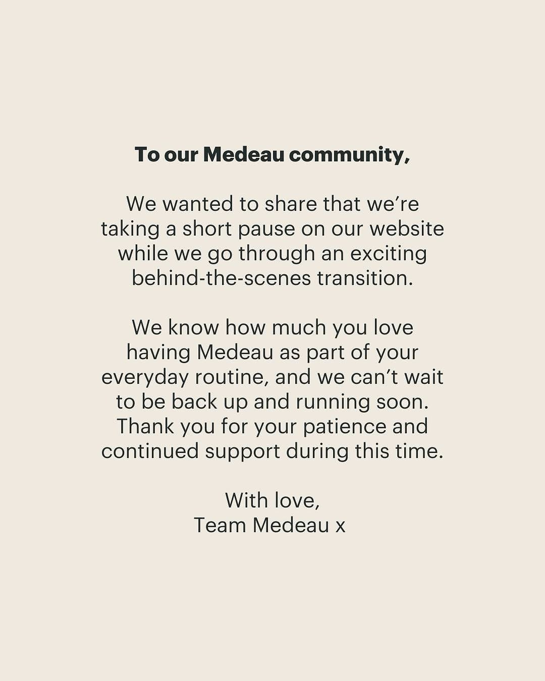 Post 1 by Medeau on Instagram (image)