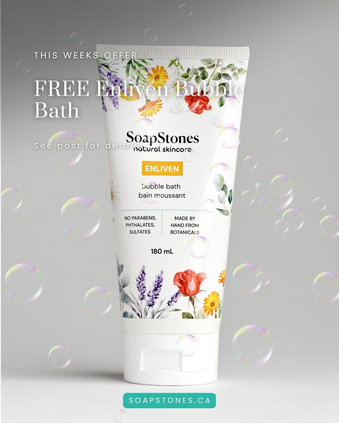 Post 1 by Soapstones Natural Skincare on Instagram (image)