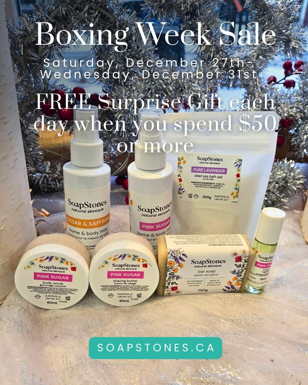 Post 7 by Soapstones Natural Skincare on Instagram (image)