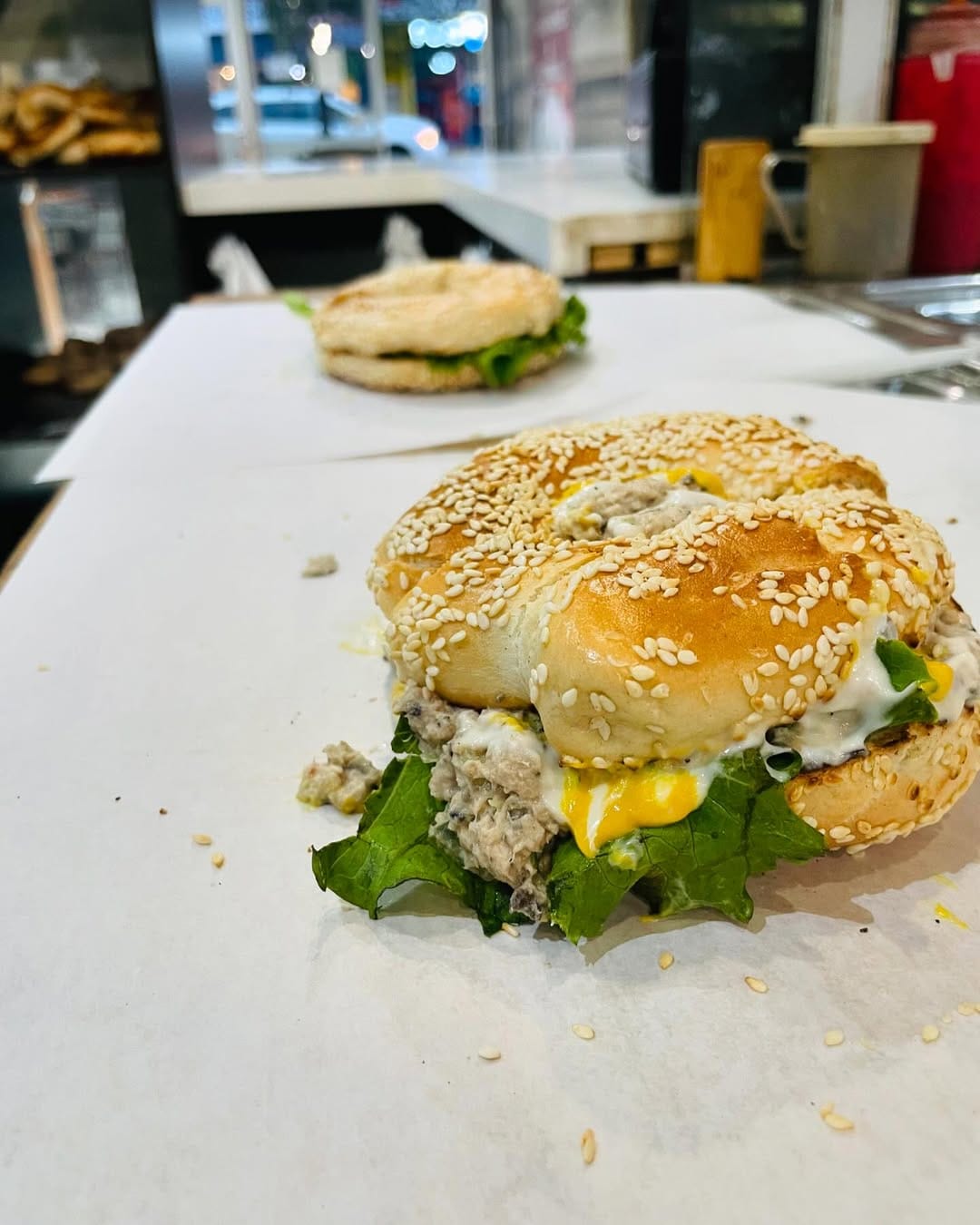 Post 6 by Bagel Time on Instagram (image)