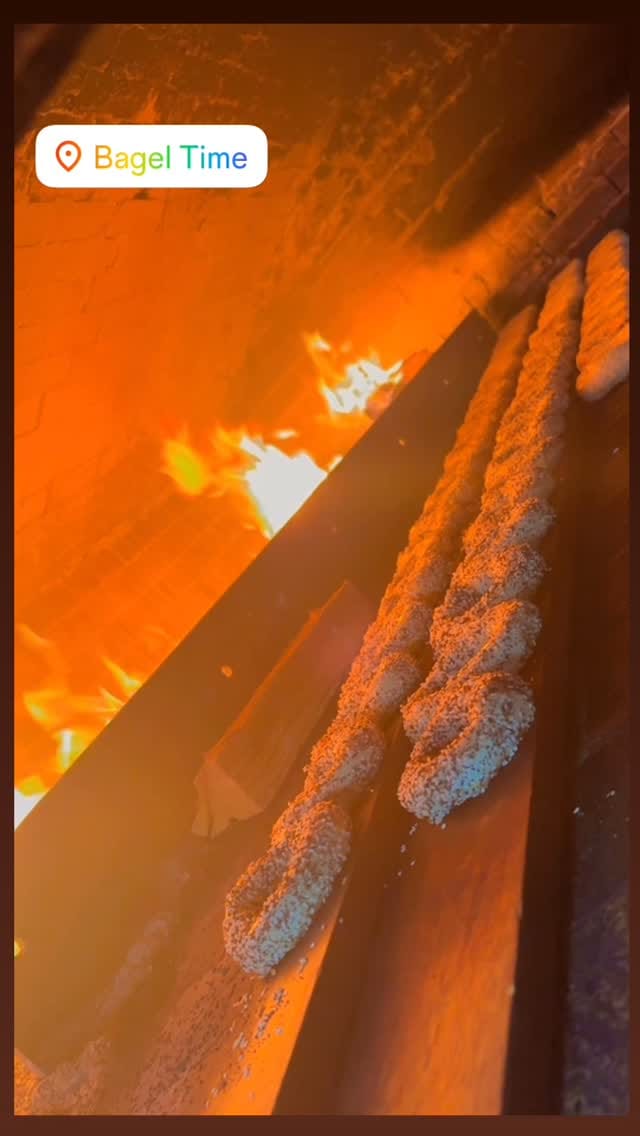 Post 1 by Bagel Time on Instagram (video)