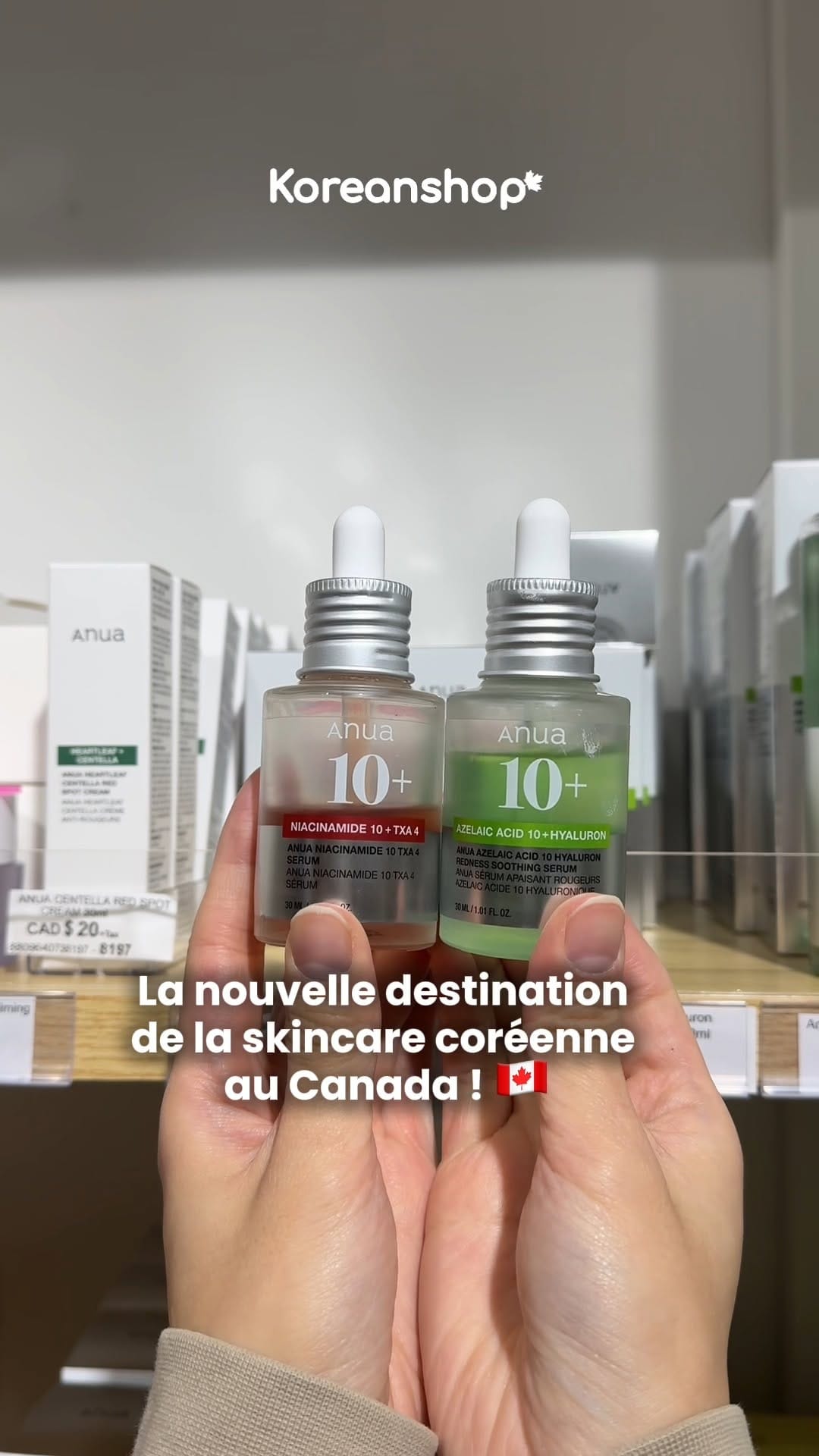 Post 8 by Koreanshop.ca on Instagram (video)