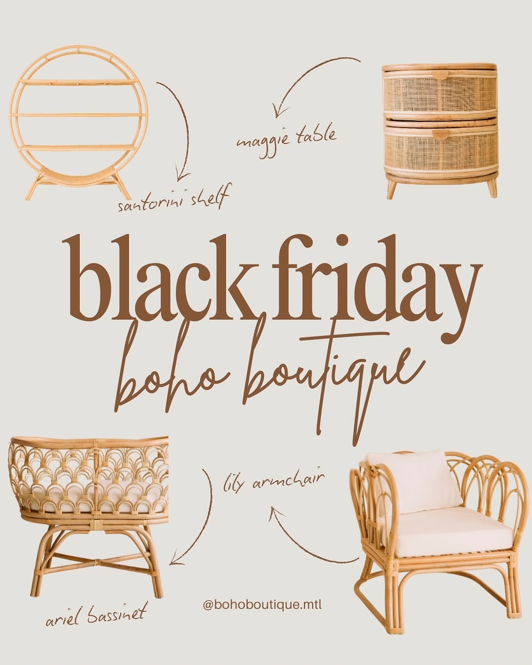 Post 5 by Boho Boutique Montréal on Instagram (image)