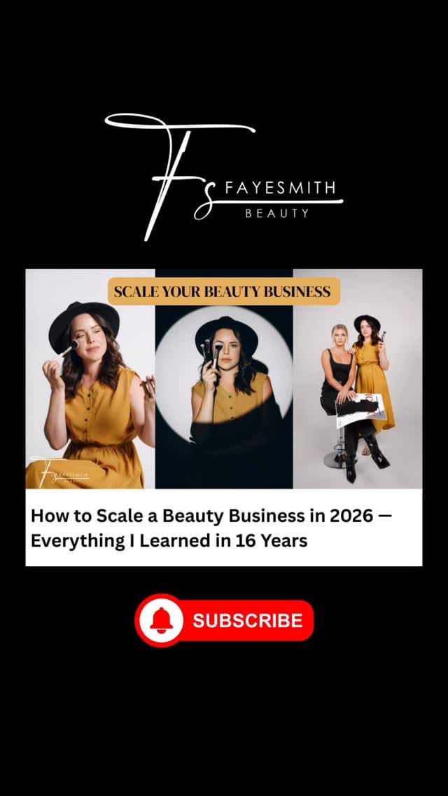 Post 7 by Freelance Makeup & Hair Artist Business Coach on Instagram (video)
