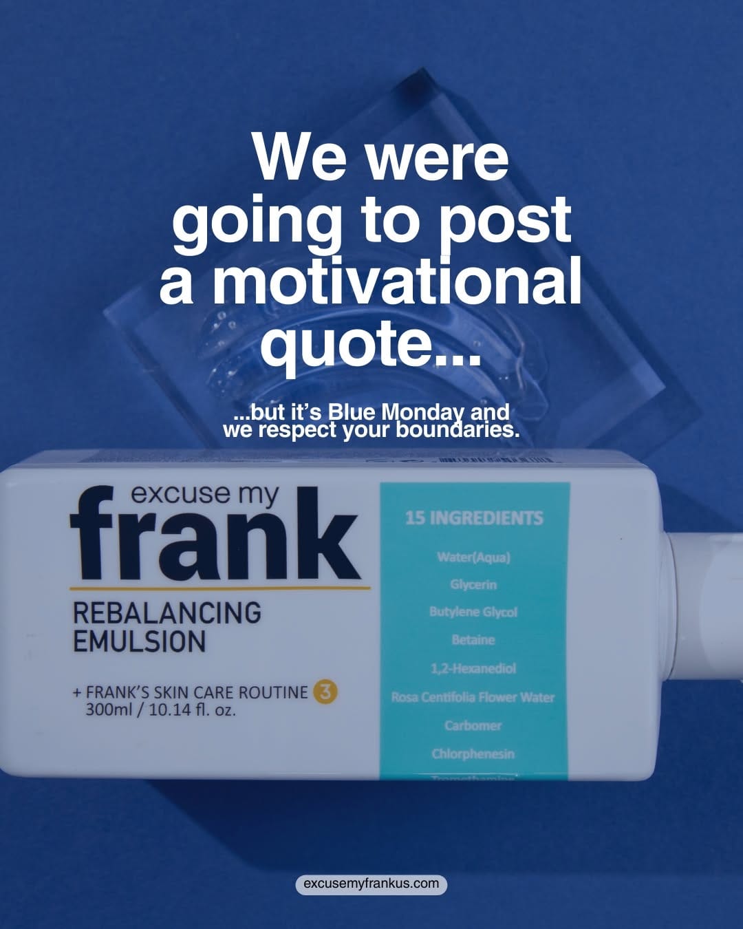 Post 1 by Excuse My Frank on Instagram (image)