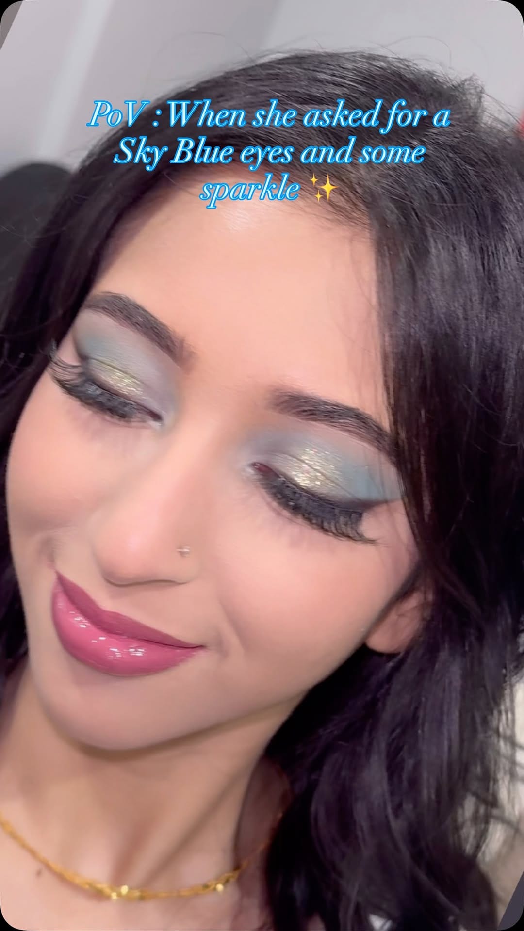 Post 6 by Heenazmakeupstudio on Instagram (video)