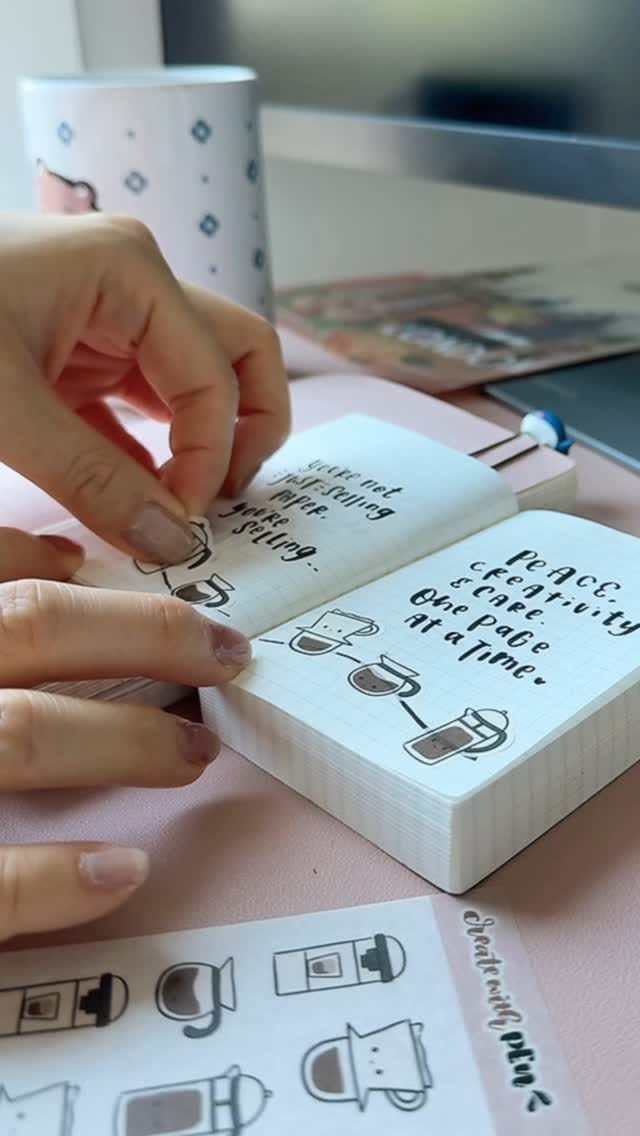 Post 10 by Create With Pen | Notebooks & Stationery on Instagram (video)