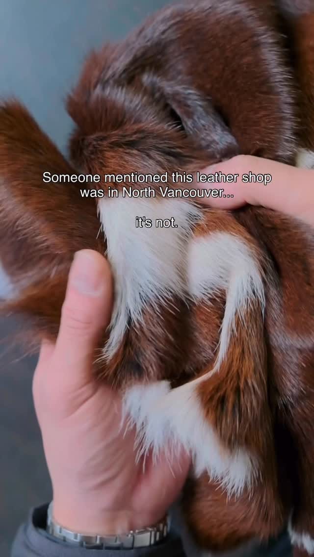 Post 1 by Lonsdale Leather on Instagram (video)