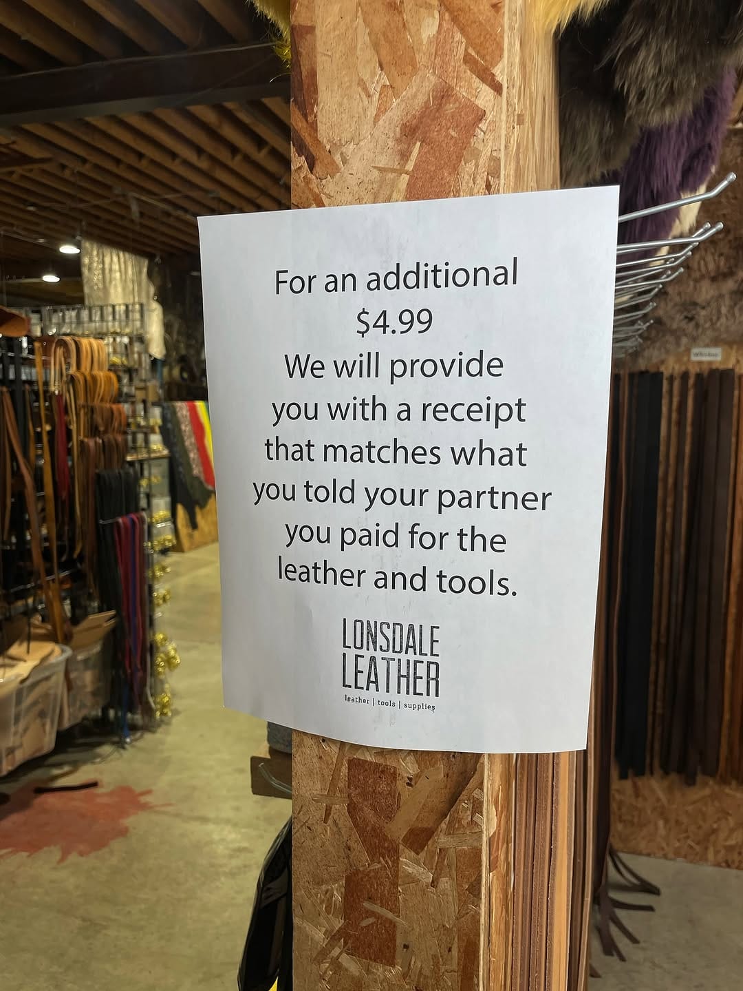 Post 10 by Lonsdale Leather on Instagram (image)