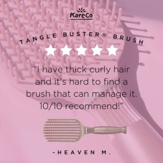 Post 1 by KareCo Hairbrushes on Instagram (carousel)