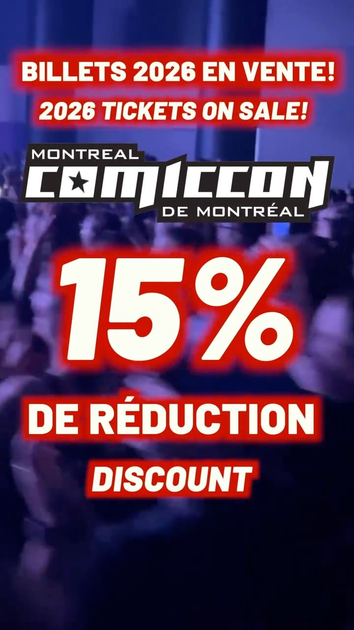 Post 5 by Montreal Comiccon on Instagram (video)
