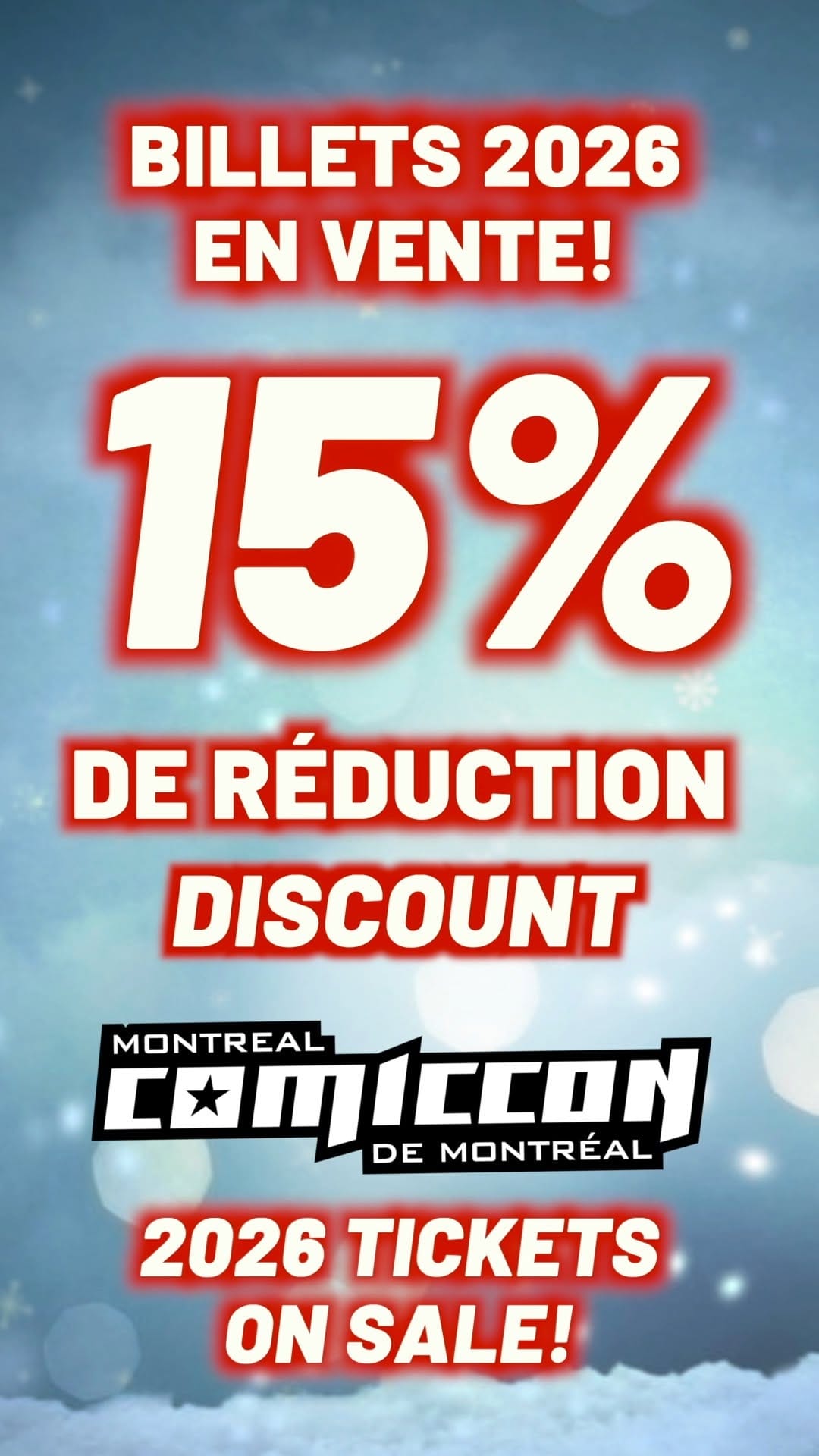 Post 7 by Montreal Comiccon on Instagram (video)