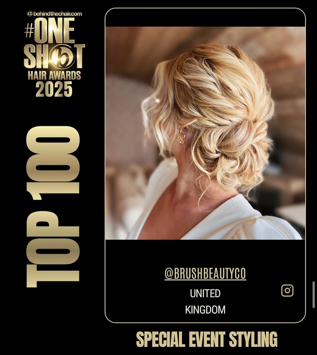 Post 9 by Brush Ltd | Your Wedding Hair & Makeup Girls! | Home Counties on Instagram (image)