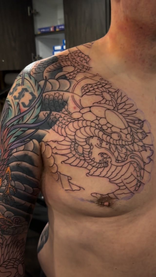 Post 3 by Horiaka 대구타투 대구이레즈미 도원 on Instagram (video)