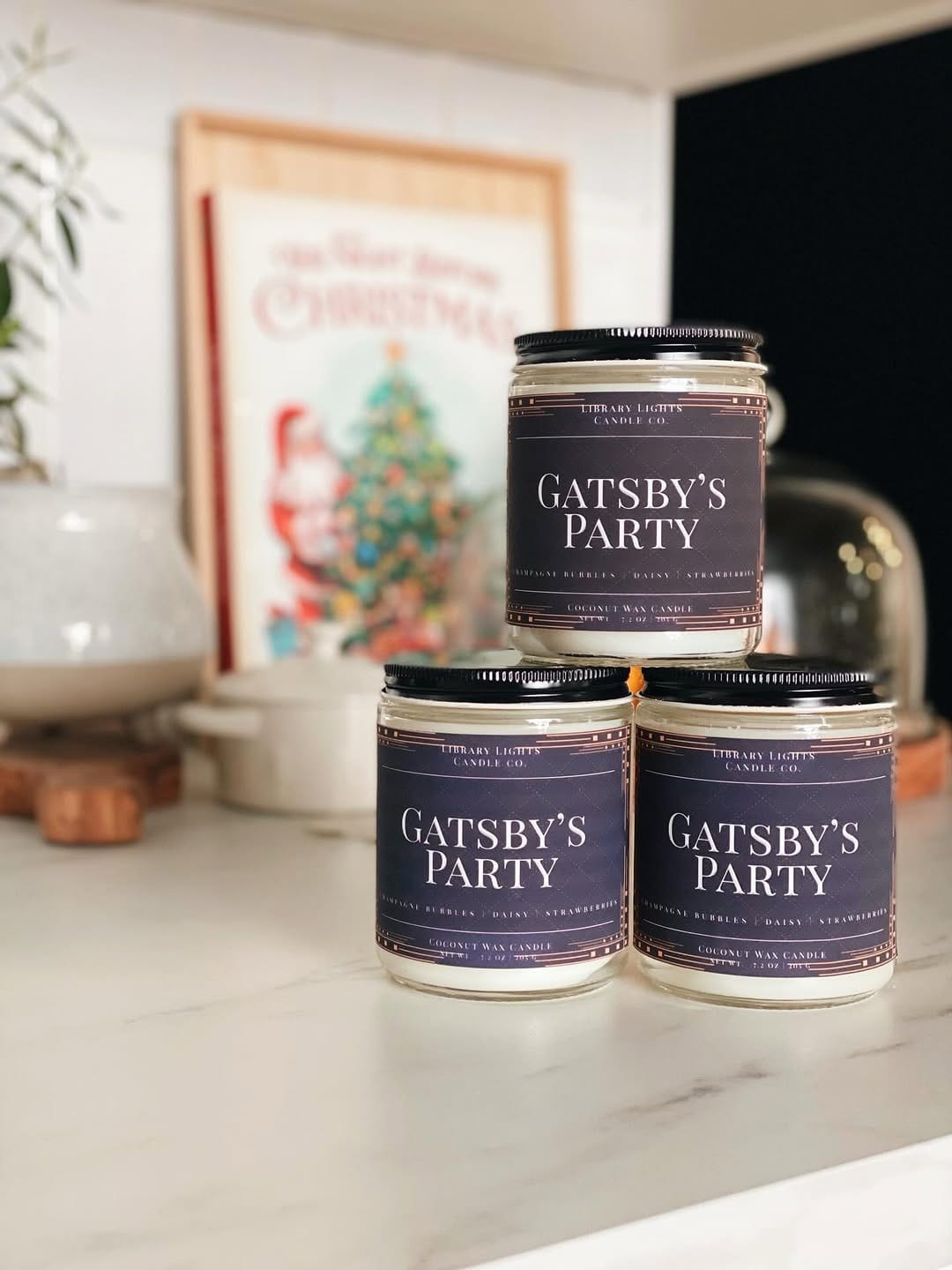 Post 3 by Library Lights Candle Co. | Bookish Candles on Instagram (image)