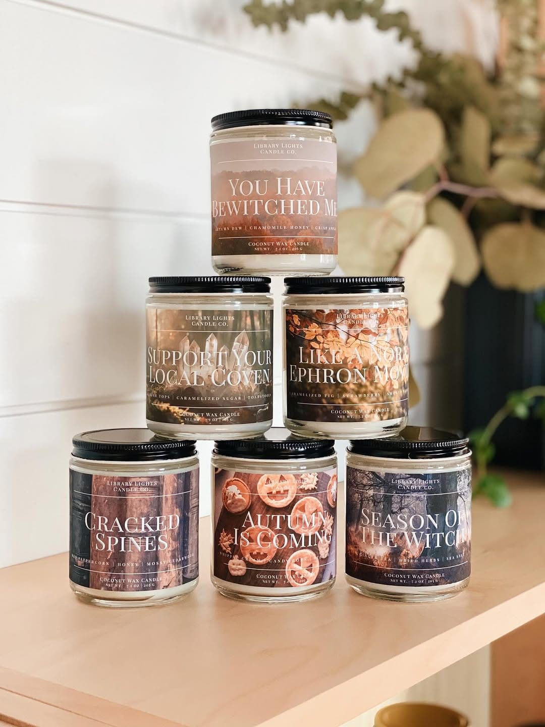 Post 7 by Library Lights Candle Co. | Bookish Candles on Instagram (carousel)