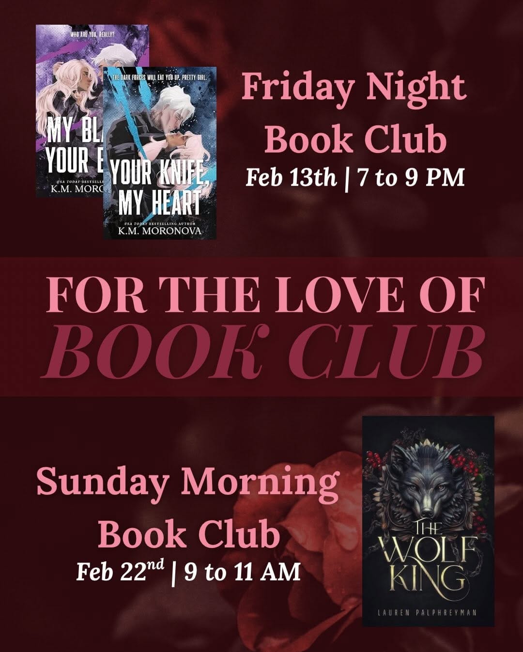 Post 3 by The Book Boudoir ♥️ Romance Bookstore on Instagram (carousel)