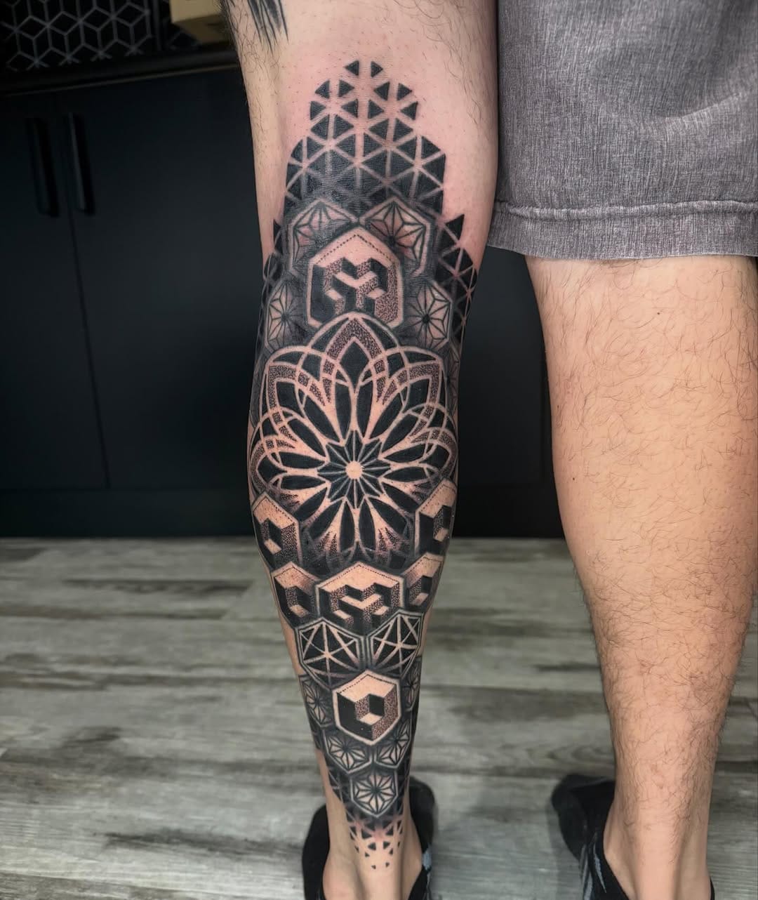 Post 2 by Crystal Alexandria-Geometric Tattoo Vancouver on Instagram (carousel)