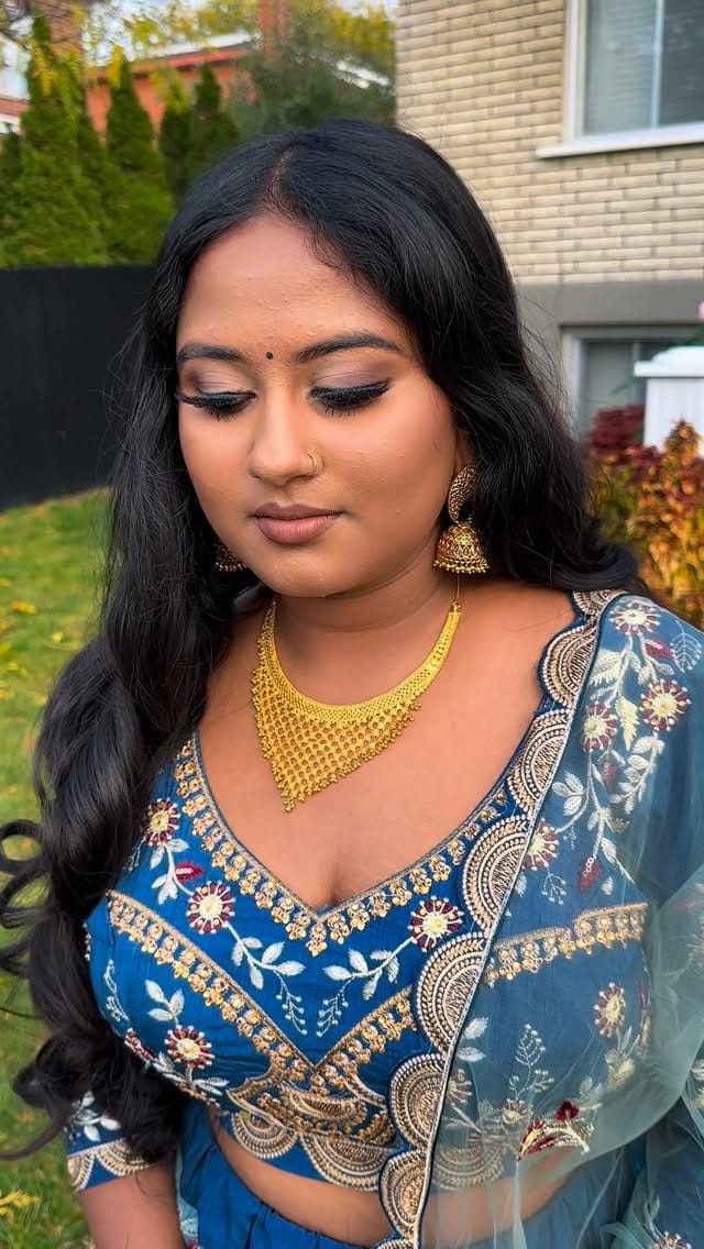 Post 5 by Jeetha | Bridal Makeup Artist & Hair Stylist on Instagram (video)