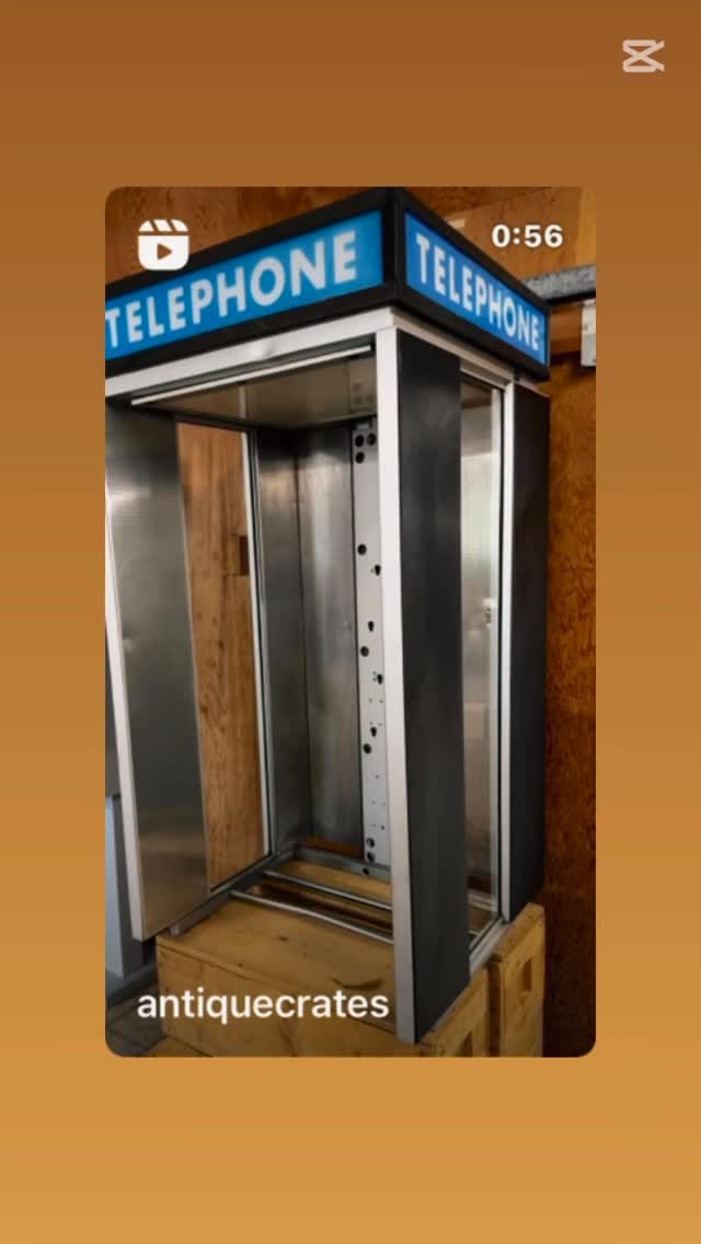 Post 7 by Telephone Booth Rentals on Instagram (video)