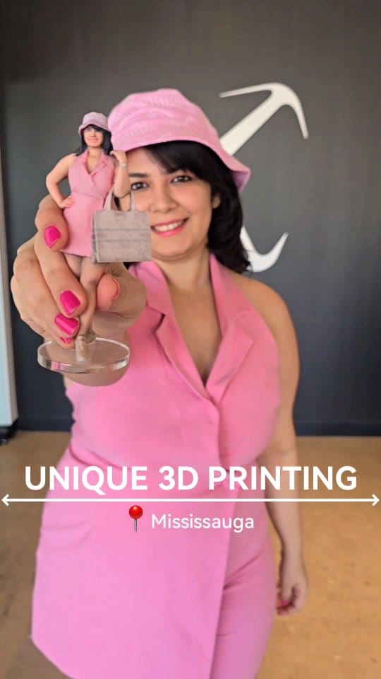Post 8 by The Original 3D Printed Selfie on Instagram (video)