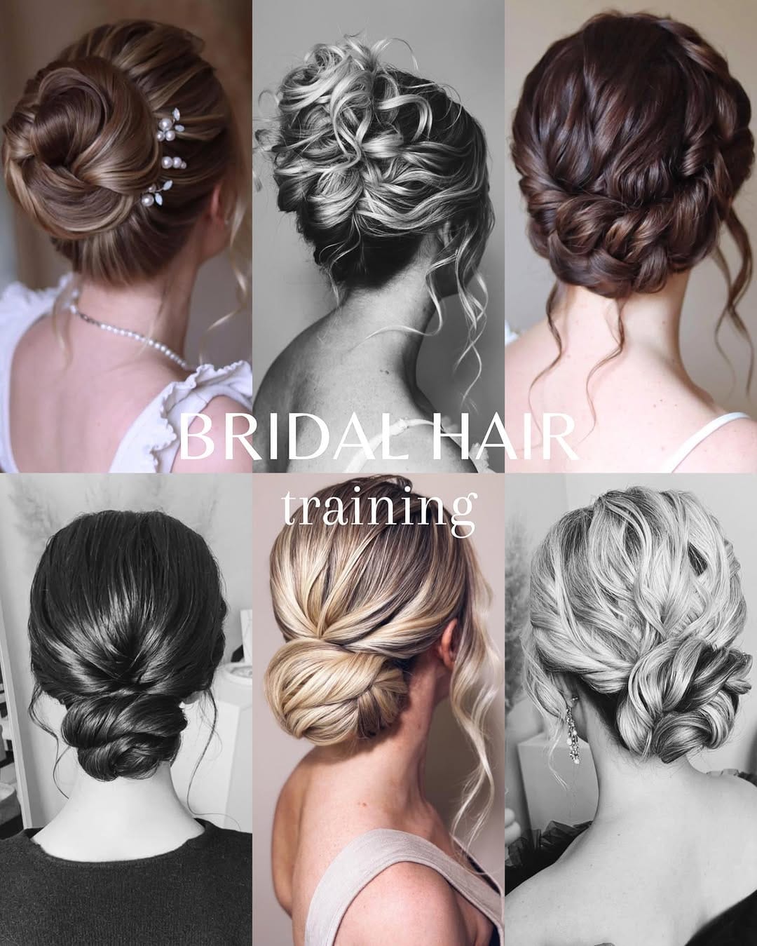 Post 9 by Olga | Bridal Hair Classes | Wedding Hair in Hampshire on Instagram (image)